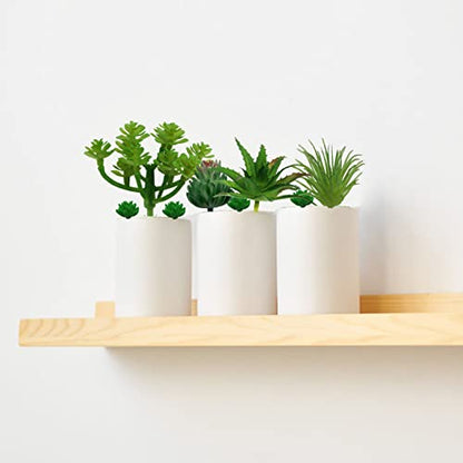 QUOZUO 22pcs Green Succulents Plants Artificial, Mini Fake Succulents for DIY Crafting Home Terrarium Floral Wall Garden Arrangement Office Decoration (Unpotted)