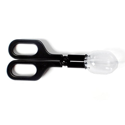 Feeding Scooper Poop Catching Clamp Spoon-Shaped Tips Feeder Tweezers for Snake Reptiles Tarantulas Supplies Pet Amphibians Health