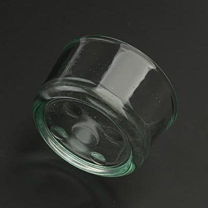 Feeder Dish Bowl Glass Water Feeder Bowl Anti-Escape Worm Container for Bearded Dragon Corn Snake Supplies Pet Supplies Pet Supplies Amphibians Supplies Pet Health