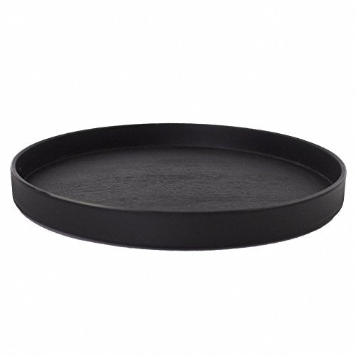 OMEM Reptile Food Bowl Water Dish,Feeding Dish, Birds Bowl (L, Black) - color: Black, size: L