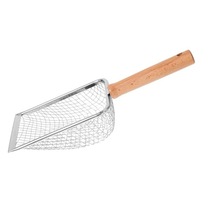 Cat Litter Scoop Handle Pet Waste Shovel Non-Stick Litter Cleaner for Cats and Reptiles Easy to Use for Home and Pet Stores