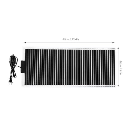 Reptile Heating Pad, 35W Graphene Under Tank Heat Mat 28x65cm, Safe and Portable Terrarium Heater for Turtles, Lizards, Snakes, and Geckos