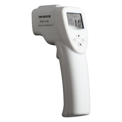 FI40L Food Inspector Accuracy complies to FDA 2022 Food Code Digital Dual Laser Infrared Thermometer Temperature Gun Instant Read for Cooking, Kitchen, Grill, BBQ, Baking