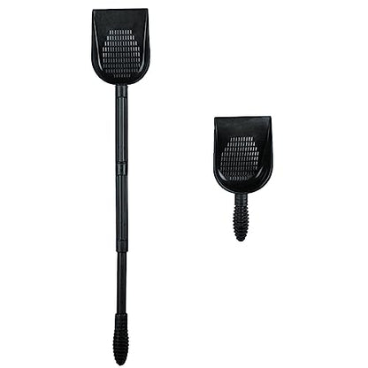 Aquariums Sand Shovel Fish Tanks Tool with Ergonomic Handle Aquariums Scooper Sifter Cleaner PVC B#