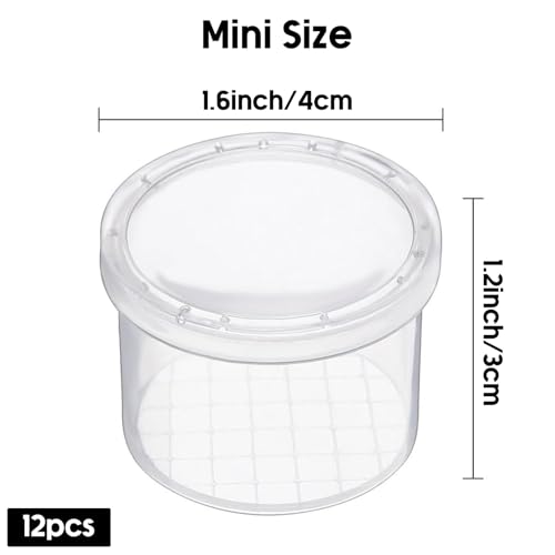 Bug Viewer Jars Critter Cage Magnifying Box 12 Pack | Insect Magnifier, Backyard Nature Exploration, Science Class Collection Entomology Class, Explorer Sample