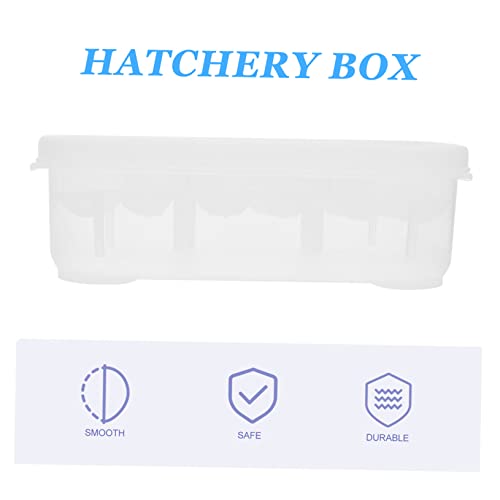 YARNOW 12-Compartment Reptile Egg Incubator for Gecko and Lizard Breeding Durable Incubation Tray Temperature Control