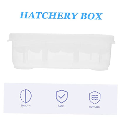 YARNOW 12-Compartment Reptile Egg Incubator for Gecko and Lizard Breeding Durable Incubation Tray Temperature Control