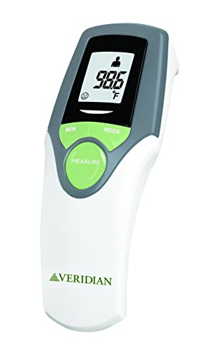Infrared Thermometer | Forehead Measurements | 1-Second Readout | Hygienic Non-Contact | Whole Family Care | 3-Year Warranty (Pack of 2) - size: 1 Count (Pack of 2)