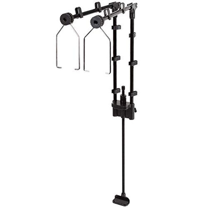 REPTI ZOO Reptile Dual Lamp Stand Lamp Hanger Holder Adjustable Metal Lamp Support for Reptile Glass Terrarium Heating Light - style: LH001D