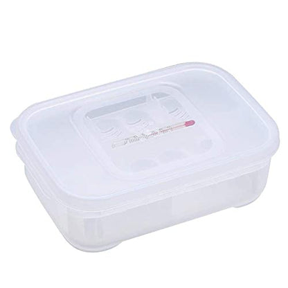 Reptile Breeding Box, Plastic Reptile Egg Incubators Hatchery Box with Transparent Lid for Hatching, Lizards, Lions Mane, Reptiles