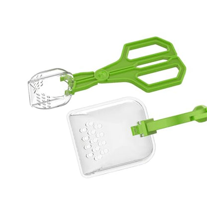Reptiles Safe Feeding Tongs Clear Creature Catcher for Gentle Handling Ergonomic Grip Easy Maintenances Tool Creature Captures Tool