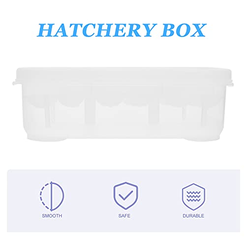 ERINGOGO 1pc Reptile Breeding Box Thermometer for Hatching Gecko Lizard and Other Reptile Eggs Lightweight and Compact Incubator Tray for Easy Use
