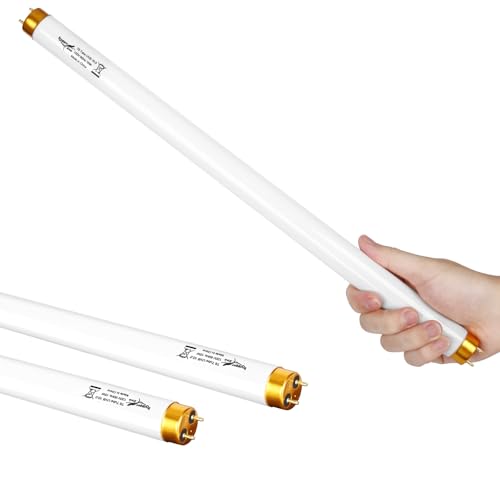 UVB Light for Reptiles Bearded Dragon, 3 Pack T8 UVB Reptile Light UVB Bulb 10.0 15W UVA UVB Reptile Light Bulb Terrarium Light Lamp Tube for Turtle Chameleon Leopard Gecko Snake Tank, 18 Inch - size: T8-18 Inch(3 Pack)