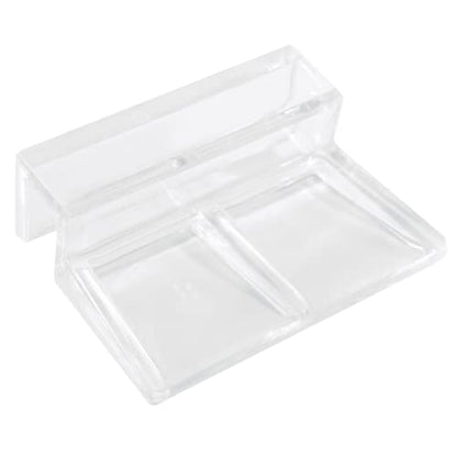 Aquarium Lid Clips, 8MM, 12 Pack | DIY Aquarium Lid Holder, Clear Acrylic, Fish Tank Support, Aquarium Glass Holder - size: 8MM