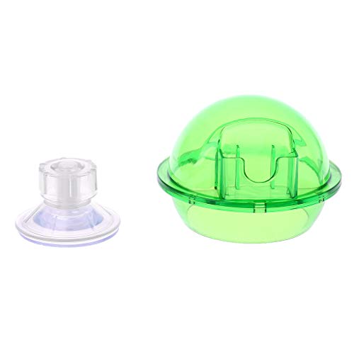 Suction Cup Feeder Anti-Escape Reptiles Water Bowl Worm Live Fodder Container for Iguanas