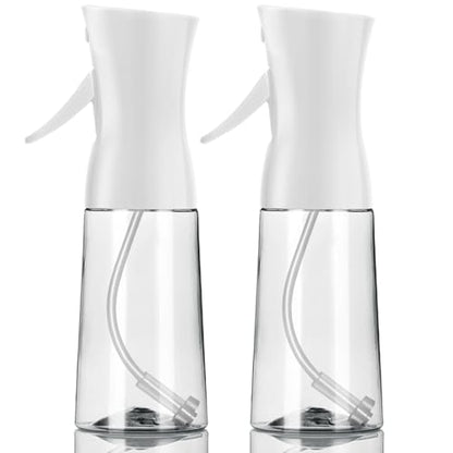Continuous Spray Bottle,Hair Spray Bottle,Plants Water Spray Mist Bottle,Ultra-Fine Spray Bottle for Hair,Skincare, Plant Care, Pet Grooming, Cleaning,2 Pcs (6.8 oz White)-Christmas - color: White-2 Pcs, size: 6.8 Ounces