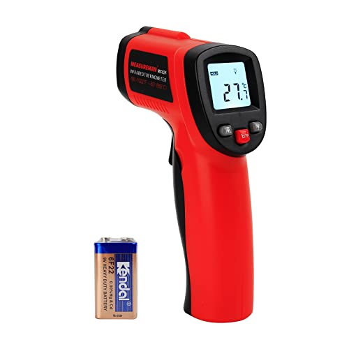 MEASUREMAN Infrared Thermometer (Not for Human),Standard Size Temperature Gun Non-Contact Digital Laser Thermometer -58°F to 1022°F (-50°C to 550°C) - size: -58°F to 1022°F (-50°C to 550°C)