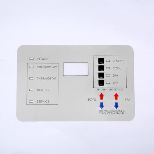 472100 Digital Display Temperature Controller Board Replacement for MiniMax NT Series Pool and Spa Heater compatible with Pentair, Includes 471566 thermistor probe and keypad for 6800 DDTC Mini MAX NT