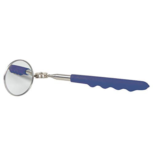 WORKPRO W113006 Telescoping Inspection Mirror, 2-In. Diameter, Extends 28-In. (Single Pack)