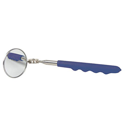 WORKPRO W113006 Telescoping Inspection Mirror, 2-In. Diameter, Extends 28-In. (Single Pack)