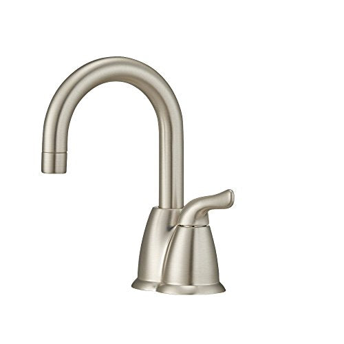 InSinkErator H-HOT150SN-SS Instant Hot Water Dispenser System with Stainless Steel Tank, Satin Nickel | Single-Handle Faucet in Satin Nickel, 2/3-Gallon Stainless Steel Tank, 3-Year Limited Service Warranty - color: Satin Nickel, style: HOT150 - Hot Only