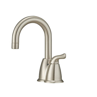 InSinkErator H-HOT150SN-SS Instant Hot Water Dispenser System with Stainless Steel Tank, Satin Nickel | Single-Handle Faucet in Satin Nickel, 2/3-Gallon Stainless Steel Tank, 3-Year Limited Service Warranty - color: Satin Nickel, style: HOT150 - Hot Only