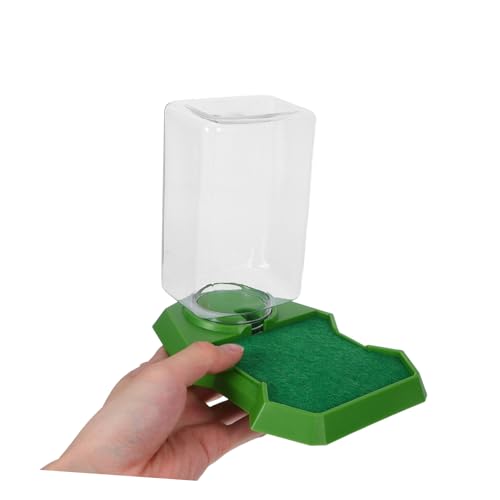 Abaodam Cricket Keeper for Reptiles Water Dispenser Hydration System Lizard Feeding Dish for Tortoises Geckos