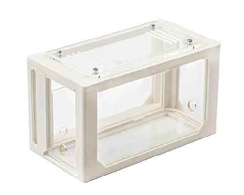 AntHouse - Natural Sand Ant Farm | 3D White Starter Kit 7.87 x 3.94 x 3.94 in - color: White