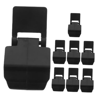 Toyvian 8pcs Reptile Terrarium Lock Clips - Aquarium Lid Lock Buckle Escape for Turtle Tank Easy Installation and Maintenance