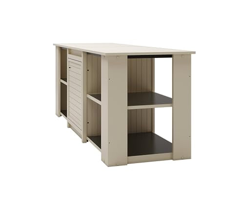 New Age Pet® ECOFLEX® 72" Jumbo Versa Stand, Standard Height Cabinet for Reptile & Small Animal Habitat, Lounge in Maple - color: Maple