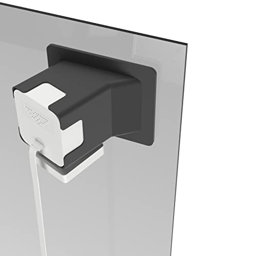 Angled Window Mount Compatible with Wyze Cam v4 Cam V3, 20 Degrees Tilt ( Up/Down/Left/Right ), Through Window Use Cam v3 v4 , Turn Wyze Camera into a Window Camera for Outdoor Monitoring | 20 Degrees Tilt Wyze V4 Window Mount for Indoor/Outdoor Monitorin