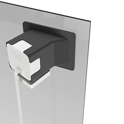 Angled Window Mount Compatible with Wyze Cam v4 Cam V3, 20 Degrees Tilt ( Up/Down/Left/Right ), Through Window Use Cam v3 v4 , Turn Wyze Camera into a Window Camera for Outdoor Monitoring | 20 Degrees Tilt Wyze V4 Window Mount for Indoor/Outdoor Monitorin