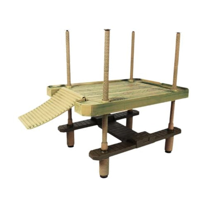 Turtle Basking Platform with Ramp Ladder for Frogs Aquarium