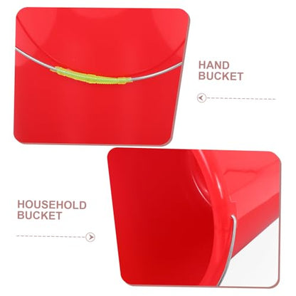 SUPVOX Grooming Tub Container for Pets and Plants Plastic Water Bucket with Ergonomic Handle Versatile Cleaning Pail for and Outdoor Use Capacity for and Spill Pouring
