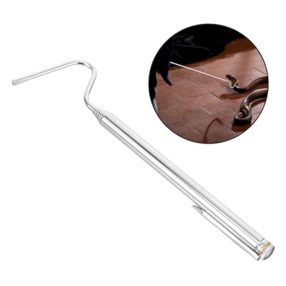 Retractable Snake Hook Extendable Reptile Grabber Tool for Safe Handling and Catching of Snakes Suitable for All of Reptiles and Amphibians