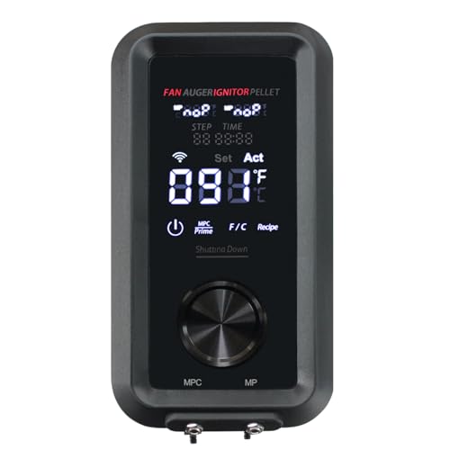 Replacement 80147 Digital PID Vertical Control Board Parts for PBV4PS2, Compatible with Pit Boss Pro Series II 4-Series Wood Pellet Vertical Smoker, Comes with WiFi and Bluetooth Function - size: 80147