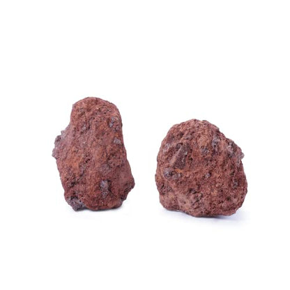Red Lava Stone Natural Aquascaping Rock 16lb Planted Aquarium Decor | Porous rock; cichlid and terrarium - size: 03 Red Lava Stones（3-10inch,16lbs）