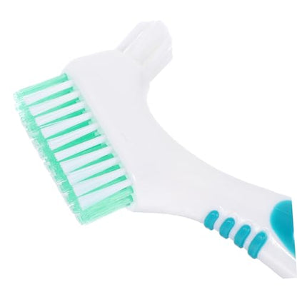 MERRYHAPY 2pcs Reptile Terrarium Shower Cleaning Brush Double-Sided Turtle Shell Cleaning Brush Portable Turtle Supplies for Tank - color: Multi