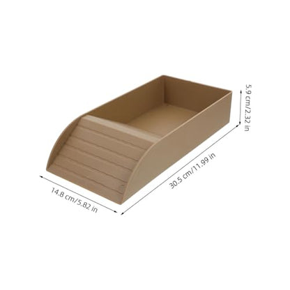 BESPORTBLE Turtle Bathing Pool Extra Large Reptile Water Bowl Tortoise Soaking Tub Household Turtle Pool Reptile Accessory Abs Material