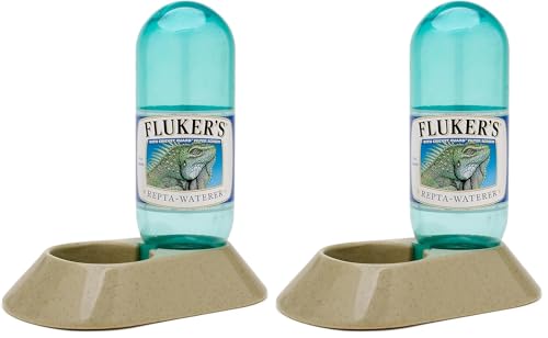 Fluker's Repta-Waterer for Reptiles and Small Animals, 16 oz (Pack of 2) - size: 16-Ounces (Pack of 2)