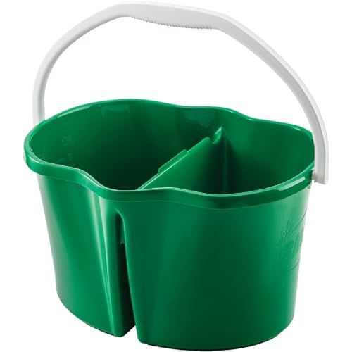 Libman Clean & Rinse 4 Gal. Green Divided Bucket - 1 Each
