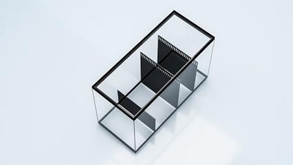 Aquarium Sump Refugium DIY Kit - Sump Chamber Dividers (40-Breeder) - size: 40-Gallon Breeder