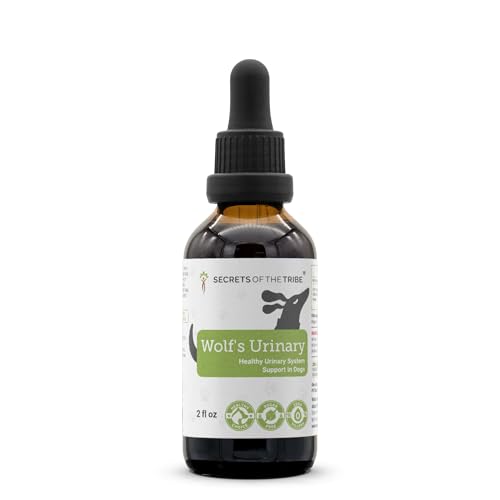 Wolf's Urinary | Natural Herbal Dietary Supplement for Dogs | Healthy Urinary System Support in Dogs | Alcohol-Free Extract, Dandelion Root, Calendula, Linden, Chamomile, Fennel 2 oz - style: Urinary