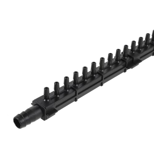 ARTIBETTER 1 Set Modular Spliced Spray Bar - Multi-Outlet Fountain Rain Strip for Garden Water Feature, Plastic Rain Pipe for Fish Tank Or Terrarium, Drip Irrigation Tube