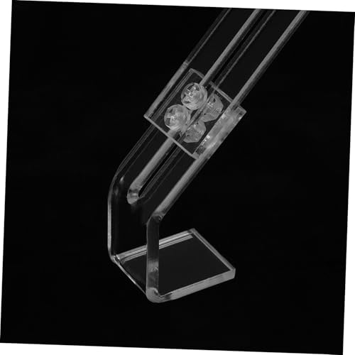 Abaodam 2pcs Aquarium Lamp Fixing Clip Stable Support for Fish Tank Reptile Terrarium Lighting and Versatile Light Holder Parts