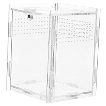 BESPORTBLE Reptile Incubators Terrarium Container Lizard Box Ventilation for Snake Scorpion Habitat