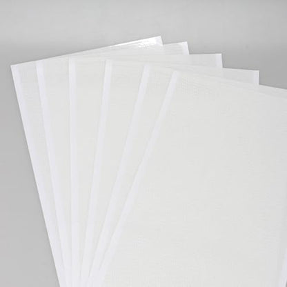 6 Pack Cricket Bat Protection Sheet, Transparent Cricket Bat Tape | High Viscosity Fiberglass Anti Scuff Sheet Tape Clear Face Cover for Cricket Bat Care