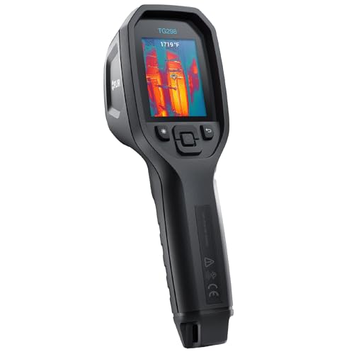 Flir TG298 Thermal Imaging Camera, 320x240 High-Temp Spot IR, Laser | 160x120 native IR, MSX, high-temp use, trending/logging/alarms, IP54, strap, pouch - style: TG298