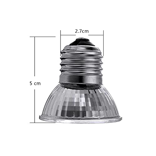 4 Pack 75W UVA UVB Reptile Light Bulbs,Basking Light Heat Lamp for Reptiles and Amphibian Terrariums Tank Cage for Turtle,Bearded Dragon,Chicken.Works with Various Lamp Fixtures Come with UV Test Card