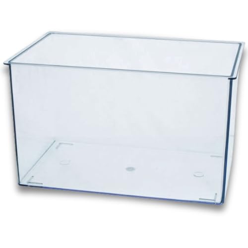 Eisco Aquarium Tank, Fish Tank, UV Protected, Polycarbonate, 1.75 Gallon | UV Protection Helps Clarity, Seamless One-Piece Design Makes Cleaning Easy, For Terrariums & Insect Habitats, Easy to Carry